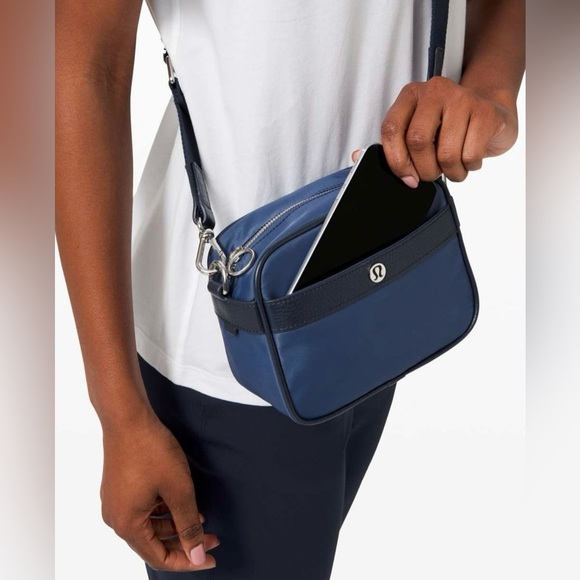 Lululemon Athletica Midnight Blue Messenger Bag
